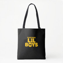 Kartenz Lil Boysロゴトートバッグby Wighar