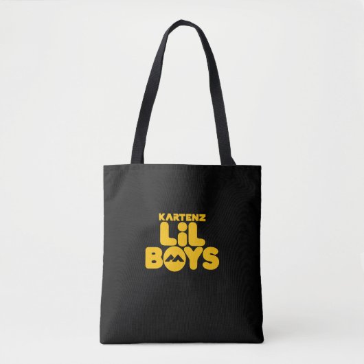 Kartenz Lil Boysロゴトートバッグby Wighar トートバッグ (正面)