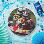 Kartingのパーティーの紙皿はKarts行きます ペーパープレート (パーティー)