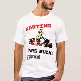 Karting車は吸います Tシャツ