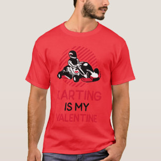 Karting Is My Valentine Sports Player boy Tシャツ