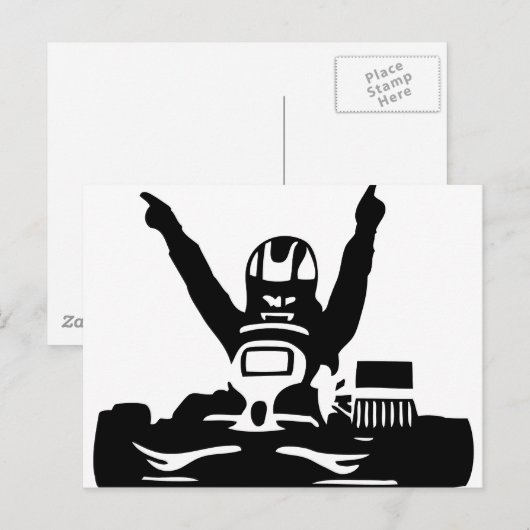 karting.png ポストカード (正面/裏面)