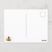 Kartöffelchen im Wohnzimmer – Postkarte ポストカード (裏面)