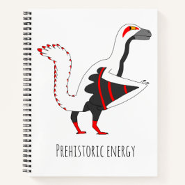Karura the Archaeopteryx Dino Bird Spiral Notebook ノートブック