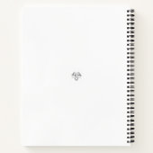 Karura the Archaeopteryx Dino Bird Spiral Notebook ノートブック (裏面)