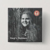 Karyl Ventresco 缶バッジ (正面)