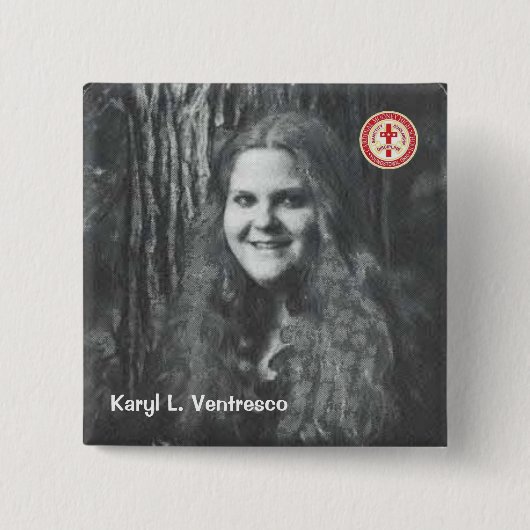 Karyl Ventresco 缶バッジ (正面)