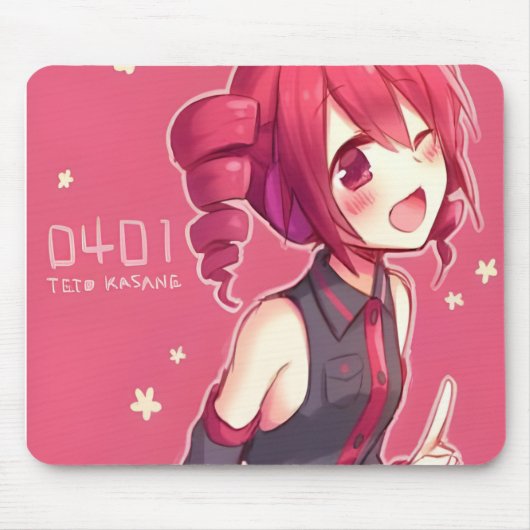 Kasane teto マウスパッド (正面)