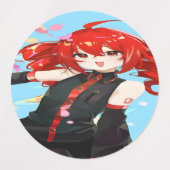 Kasane teto ラベル (デザイン2)