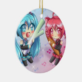 Kasane teto x miku セラミックオーナメント (右)