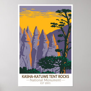Kasha – カトゥウェのテント岩国記念碑 ポスター