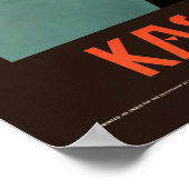 Kashmir Vintage Art Deco India Tourism Travel ポスター (角)