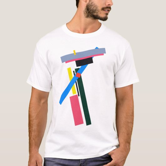 Kasimir Malevitch Suprematism inspiration Tシャツ (正面)