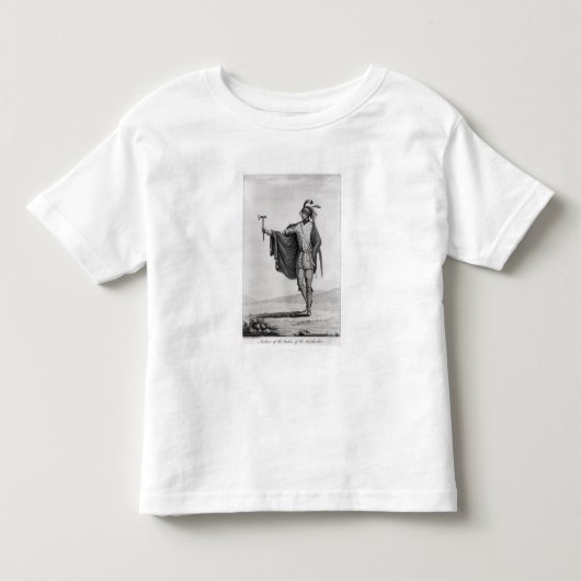 Kaskaskiaの国家のインディアン トドラーTシャツ (正面)