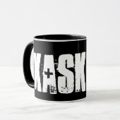 Kasketsのスプレーの芸術- Kasketsのマグ マグカップ (正面左)