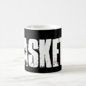Kasketsのスプレーの芸術- Kasketsのマグ マグカップ (中央)