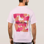 KasperArtのスタジオの人の基本的なTシャツ Tシャツ (裏面)