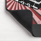 Kassette、レトロ、ヴィンテージ、Nerddesign、テープ マウスパッド (コーナー)