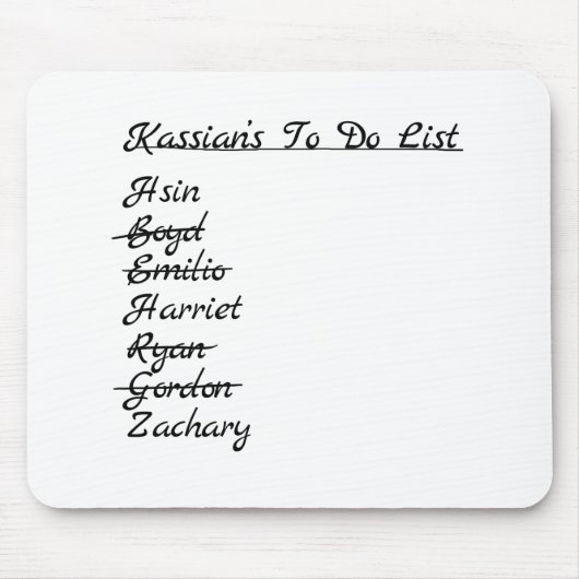 Kassianのmousepad マウスパッド (正面)