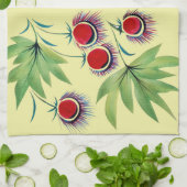 Kastanien im dekorativen Stil キッチンタオル (折り畳み)