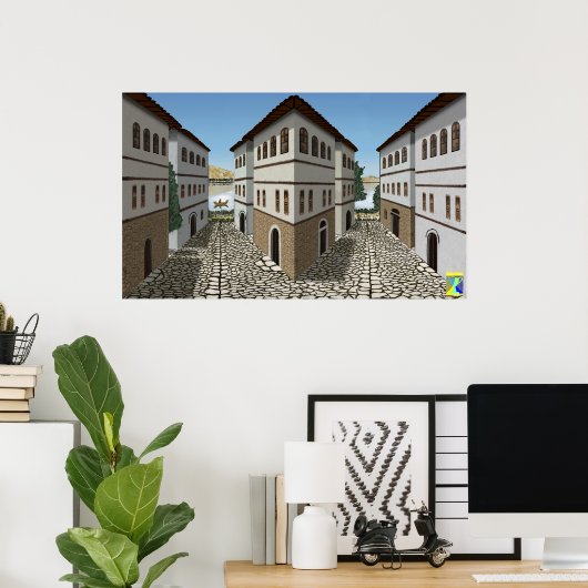 Kastoria Poster ポスター (ホームオフィス)