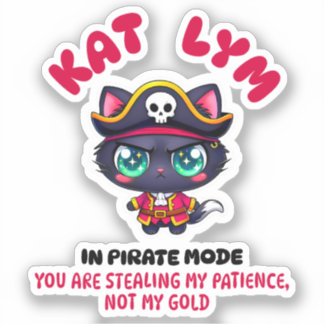 Kat Lym In Pirate Mode 2 シール