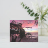 Kata Beach Sunset, Phuket, Thailand ポストカード (スタンド正面)