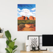 Kata Tjuta - Uluru Kata Tjuta National Park ポスター (ホームオフィス)