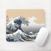 Katagawaを離れた素晴らしい波 マウスパッド (マウス)