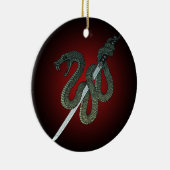 Katana Snake 1 セラミックオーナメント (右)