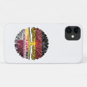 Katar Katarisch Deutsch Deutschland Baum Wurzel Case-Mate iPhoneケース (裏面(横))