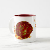 Katatsumuriかかたつむりのマグ ツートーンマグカップ (正面左)