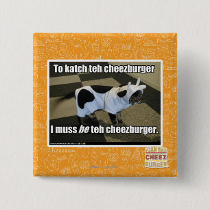 katchにcheezburger 缶バッジ