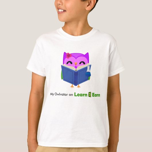 KateのOwlvatarのTシャツ Tシャツ (正面)