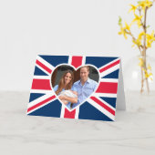 、Kateジョージ-イギリスの旗王子 カード (黄色い花)