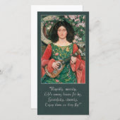 Kate Bunce /シャーロッテブロンテCC0349ポエトカード シーズンカード (正面/裏面)