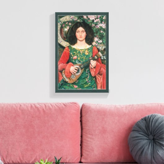 Kate Bunce Melody CC0343 キャンバスプリント (インサイチュ (リビング))