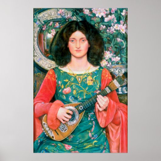 Kate Bunce Melody CC1230装飾音楽 ポスター (正面)