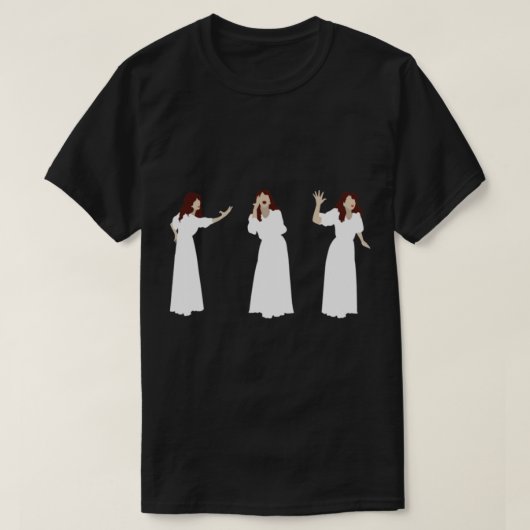Kate bush singer retro   tシャツ (デザイン正面)