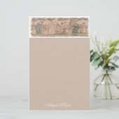 Kate Greenawayの芸術の子供の文房具 便箋 (スタンド正面)