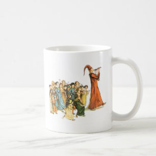 Kate Greenaway著雑色のパイパーのイラストレーション コーヒーマグカップ