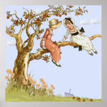 Kate Greenaway、アップルの木の女の子、リメイク