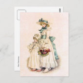 Kate Greenaway：姉妹 ポストカード (正面/裏面)