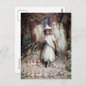 Kate Greenaway:小妖精や小人リングや輪 ポストカード (正面/裏面)