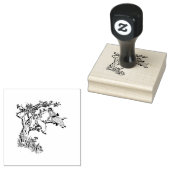 Kate Greenaway, Girls in Apple Tree, Graphic ラバースタンプ (押印)