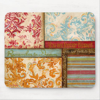 Kate McRostie著作の感動的なコラージュ2 マウスパッド