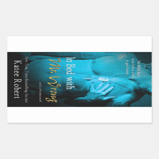 Katee RobertのMr.Wrongとベッドに入る 長方形シール