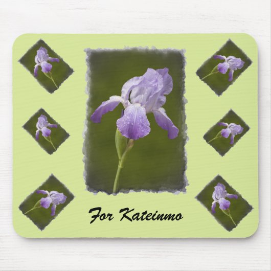 Kateinmoのアイリスマウスパッド マウスパッド (正面)