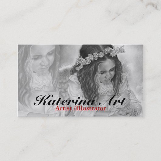 katerinaartの名刺 名刺 (正面)