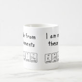 Katharina定期的なテーブル名mug コーヒーマグカップ (中央)